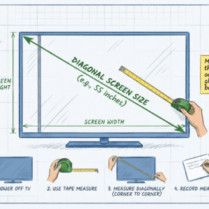 43 Inch LED LCD TV Dust Cover - Image 3