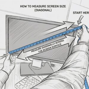 18.5 Inch Monitor Dust Cover for LED & LCD Screens - Image 3